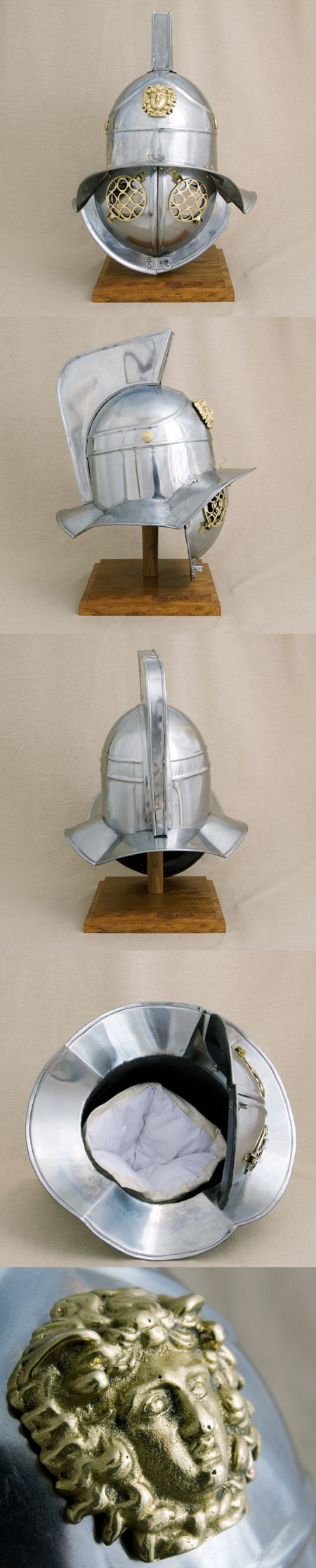 roman gladiator helmet